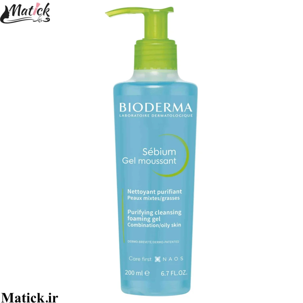 ژل شستشوی بایودرما پوست چرب Bioderma Sébium