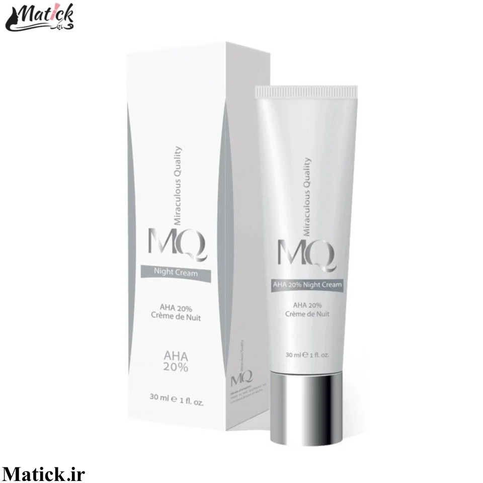 MQ Night Cream AHA 20% 30 ml orgial