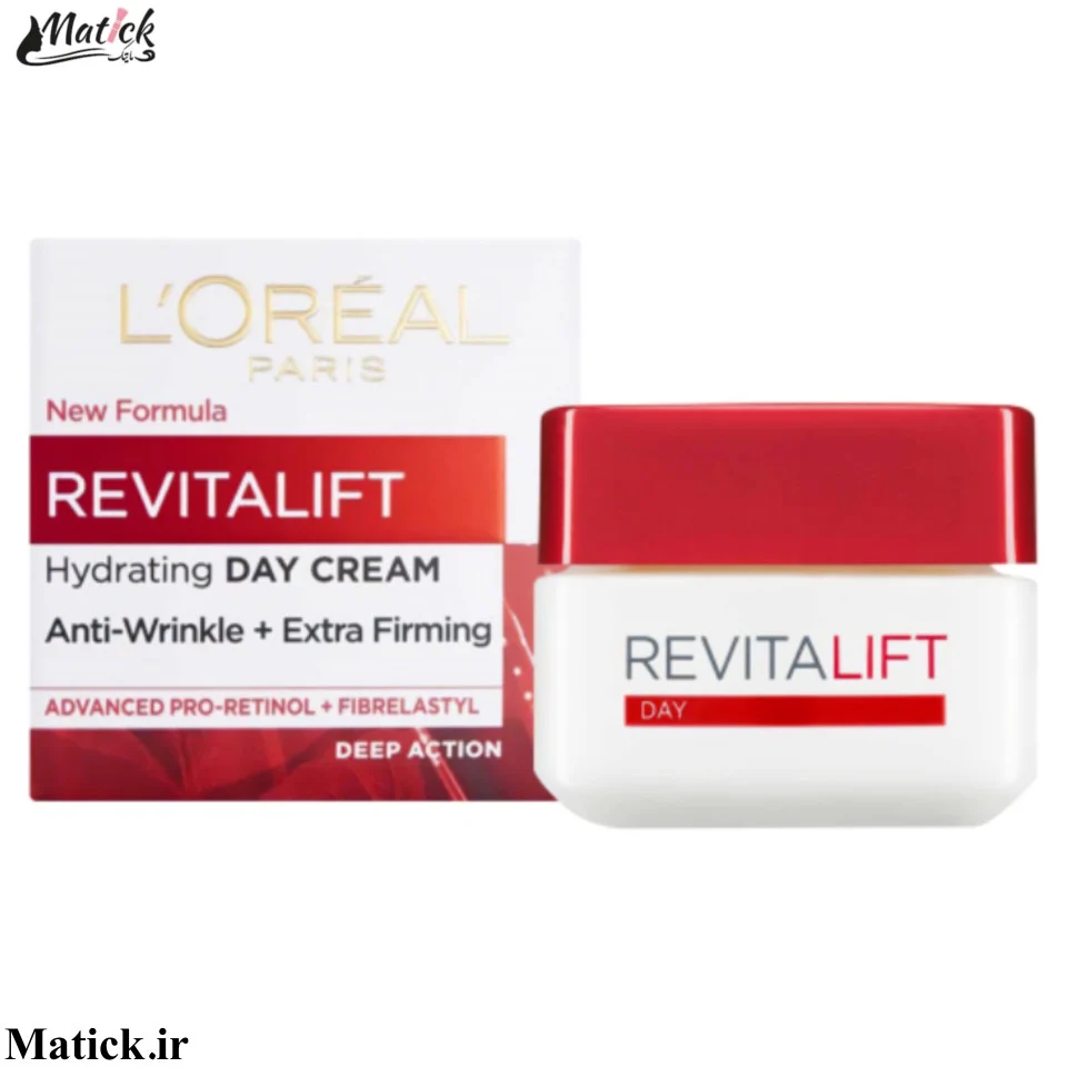 کرم ضد چروک روز لورآل مدل Revitalift اصل